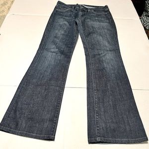 Citizens of Humanity Kelly #001 Low Waist Bootcut Womens Size 28 Blue Denim Jean